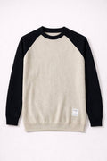 Two-Tone Raglan Sweatshirt