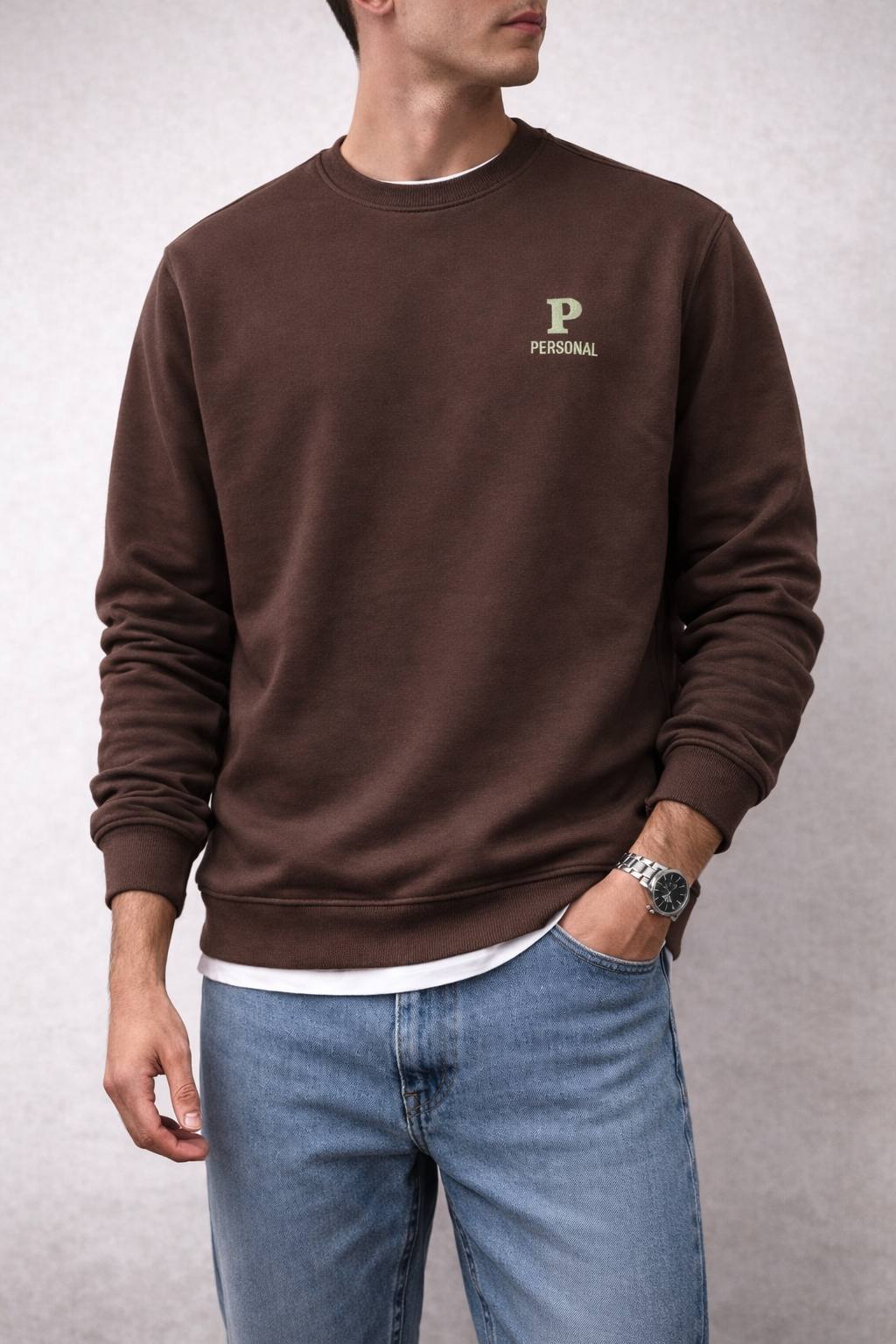 Personal Logo Crewneck Sweatshirt