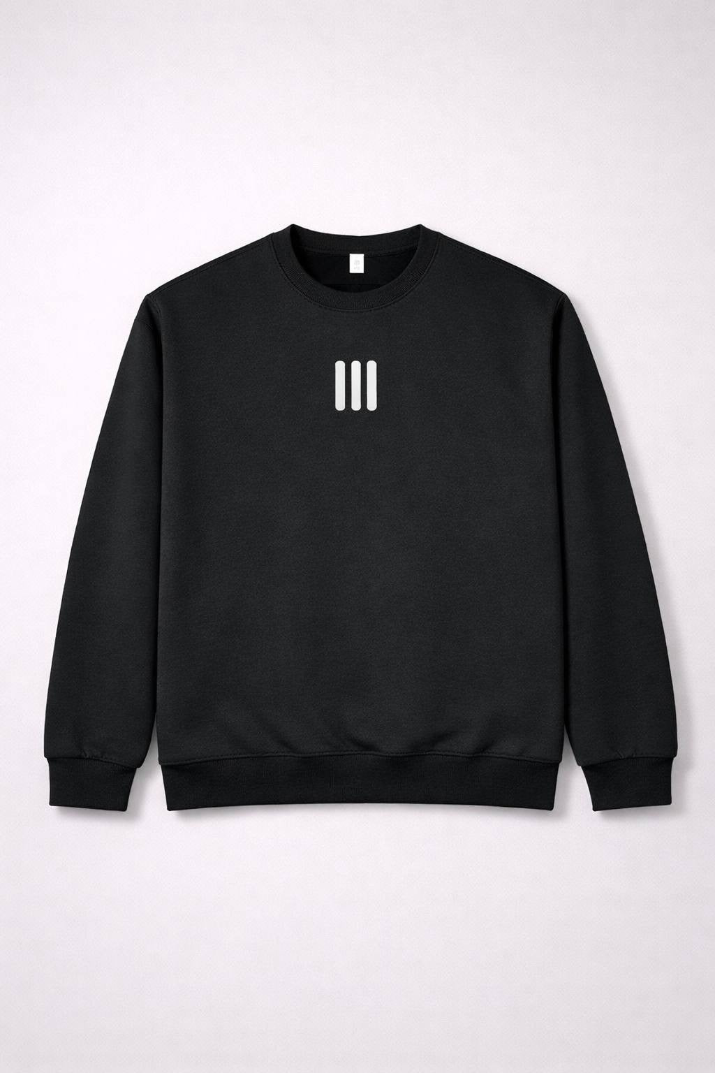 Minimalist Triple Bar Sweatshirt