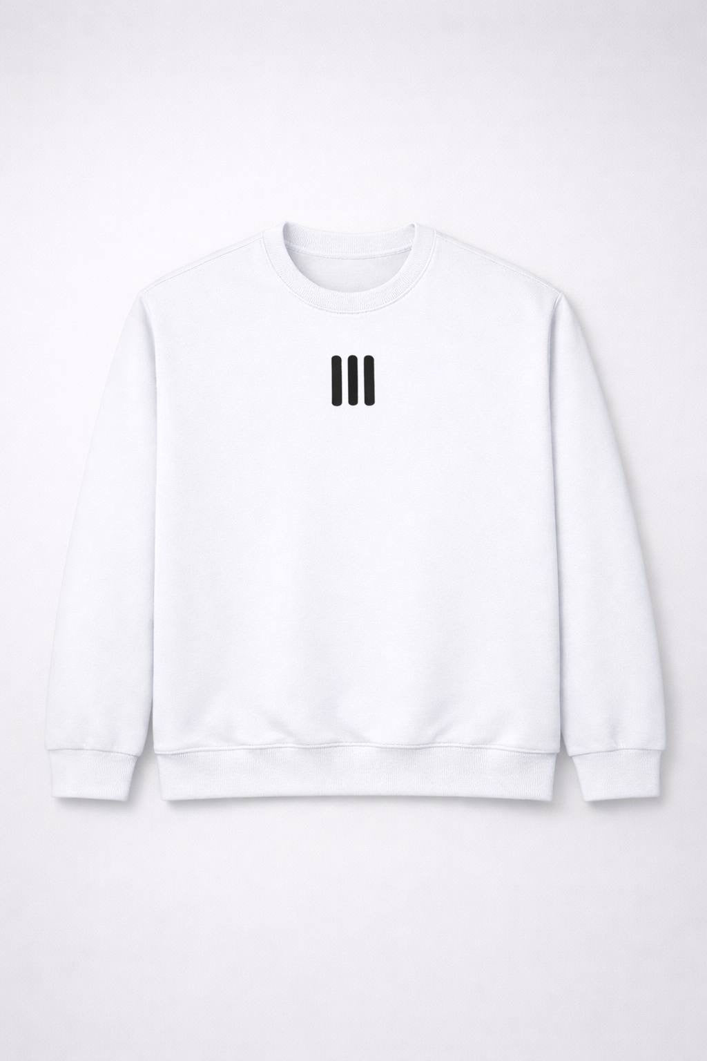 Minimalist Triple Bar Sweatshirt