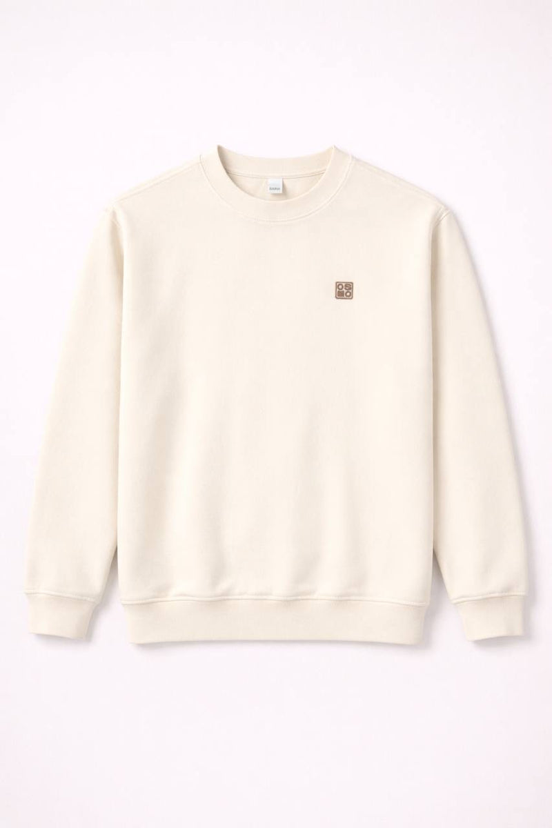 Minimalist Chest Patch Sweatshirt
