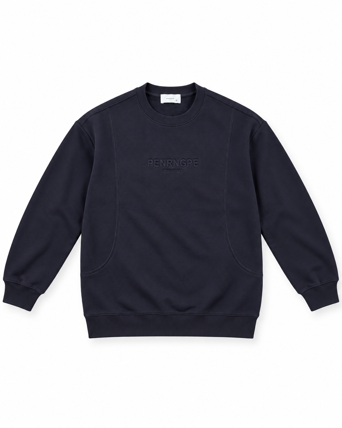 Golinzo Minimal Logo Sweatshirt – Light Grey