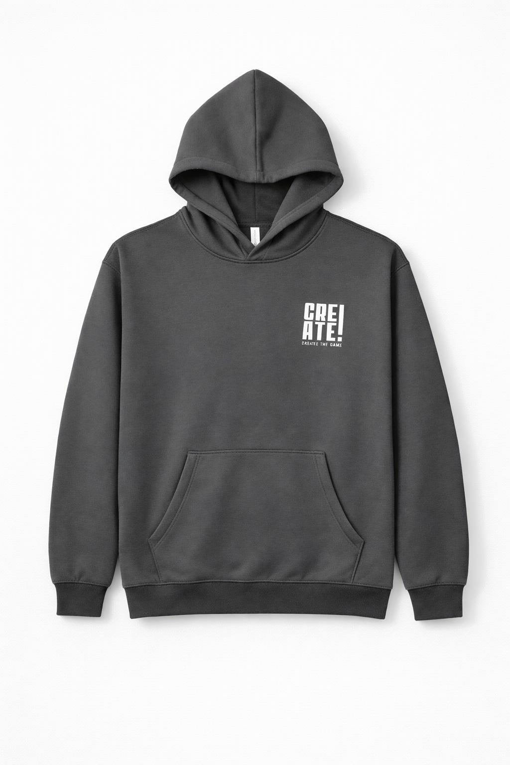 Oversized Hoodie – Dark Grey