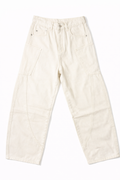 #P-7 Wide Fit Cargo Denim Pants