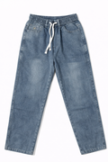 #P-9 Relaxed Fit Denim Jogger Pants