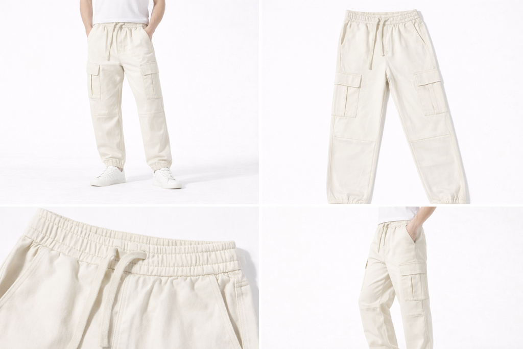 #P-13 Classic Cargo Jogger Pants