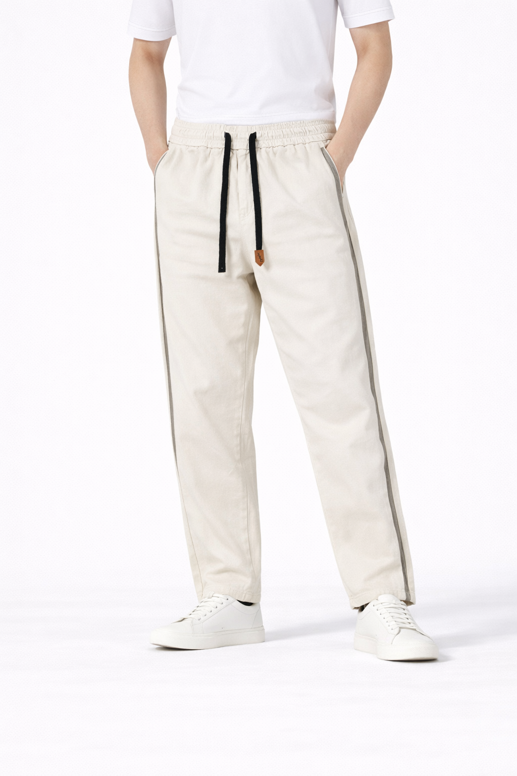 #P-5 Relaxed Fit Drawstring Pants